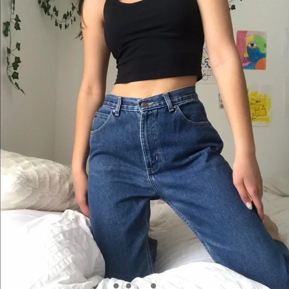 High waisted mom jeans - Picture 3 of 4